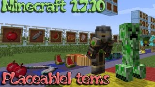 Minecraft 1710  MOD Items 3D [upl. by Edson]