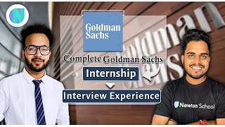 Goldman Sachs Internship Interview Experience  Question amp Answers Discussed [upl. by Gwendolen]