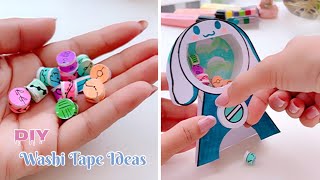 DIY Paper Craft Ideas  washi tape dispenser  Paper wallet  Notebook Ideas  Keychain diy [upl. by Ardeen951]