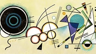 Wassily Kandinsky abstract art Google Doodle [upl. by Alacim473]