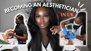 HOW TO BECOME AN AESTHETICIAN IN UK  AESTHETICIAN SCHOOLS IN UK  BEAUTY THERAPIST [upl. by Tuhn]