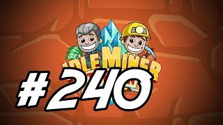 Idle Miner Tycoon  240  quotCompleting New Years Minequot [upl. by Ahsienat591]