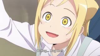 Demi chan wa Kataritai H Hug Hug me  Funny Anime Moment [upl. by Russel]