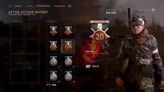 Call of Duty® WWII team deathmatch shipment 1944 win 75 to 29 21 amp 0 relentless [upl. by Alekat]