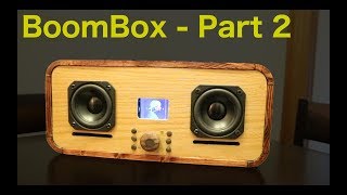 BoomBox  Part 2  DIY raspberry pi wifi stereo speaker [upl. by Benedict]