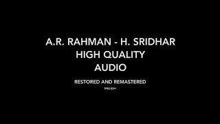 Kaadhalan  Urvasi  High Quality Audio  AR Rahman [upl. by Tuhn]