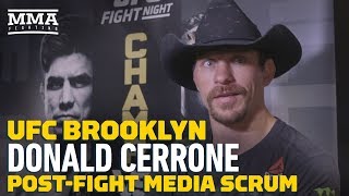 UFC Brooklyn Donald Cerrone Blasts Alexander Hernandez For Fight Week Trash Talk  MMA Fighting [upl. by Teador]