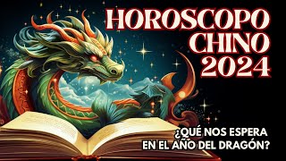 HORÓSCOPO CHINO 2024 ✨¿QUÉ NOS ESPERA EN EL AÑO DEL DRAGÓN ✨ [upl. by Iredale836]