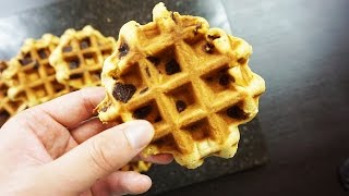 Waffle Choc Chip Cookies WOOKIES [upl. by Hertz]