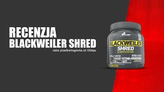 Blackweiler SHRED recenzja test mocnej przedtreningówki [upl. by Lia]