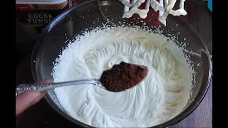 Chocolate Whipped Cream Frosting [upl. by Jocelyne338]