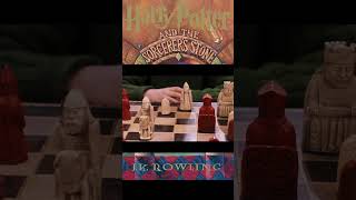 Harry Potter And the Sorcerers Stone  Wizard Chess  HarryPotter Book amp Chess Day YouTubeShorts [upl. by Amirak]