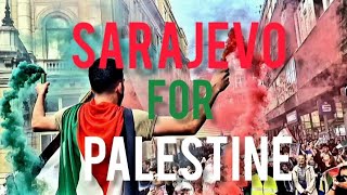 Sarajevo za Palestinu 27 oktobar 2024 [upl. by Narok]