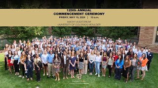 University of Colorado Law School 2024 Commencement [upl. by Issej754]