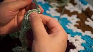 How to crochet the Granny ripple crochet blanket [upl. by Yenitirb]