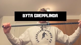 innebandycoachen visar EP3  Hur man byter grepplinda på en innebandyklubba [upl. by Gaspard]