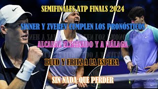 Previa Semifinales ATP Finals 2024 SinnerRuud y ZverevFritz [upl. by Saltsman]