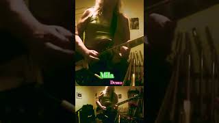 Mila guitar demo originalmusic rock [upl. by Enymsaj446]