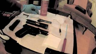 Sig Sauer SP2022  Field strip  cleaning  oiling  reassembly [upl. by Mickelson788]