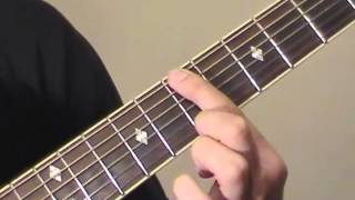 B7 Guitar Chord B dominant 7th chord guitar lesson [upl. by Alathia161]