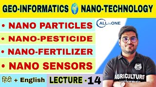 Nano  Particle pesticides fertilizer  sensors in geoinformatics and Nanotechnology  bsc ag [upl. by Sirroned]