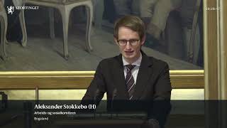 05112024 Sak 3 1 Aleksander Stokkebø [upl. by Bilak925]