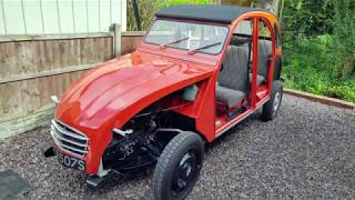 The restoration of a 1978 Citroen 2CV from start to finish [upl. by Rhodie]