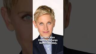 What is Ellen DeGeneres Nationality [upl. by Ardnek]