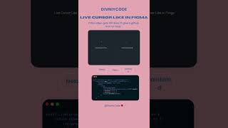Live Cursor Like In Figma css webdeveloper coding [upl. by Ennoval]