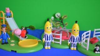 New Peppa Pig Full Episode At The Park Postman pat Bananas in Pyjamas Full story [upl. by Llerroj]