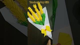 Easy Paper Flower Craft Ideas  DIY Flower Craft TutorialTeachers day gift idea [upl. by Rim]