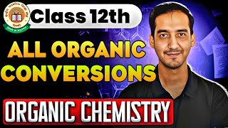 All Organic Conversions  Organic Chemistry  CBSE Board Sourabh raina [upl. by Jaclin]