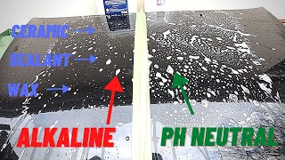 High Alkaline V PH Neutral Car Wash Products Degrading Wax Sealant amp Ceramic Coatings [upl. by Cory]