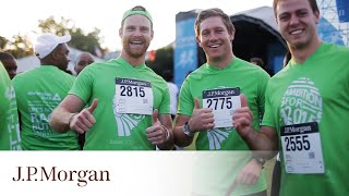 Johannesburg 2015  JP Morgan Corporate Challenge  JP Morgan [upl. by Ydnam298]