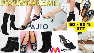 Must Have Footwear  Myntra amp Ajio Footwear Haul  Best Footwear Haul 2024 [upl. by Lletnuahs339]