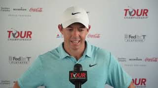 Rory McIlroy Friday Flash Interview 2023 TOUR Championship [upl. by Veriee]