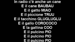 OFFICIAL VIDEO PULCINO PIO LYRICS HD TESTO [upl. by Aicek]