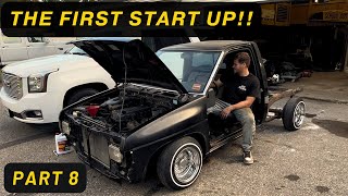 Starting My Nissan D21 For The First Time After 2WD Chassis Swapping It [upl. by Hnah]