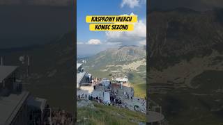 Kasprowy Wierch Koniec Sezonu zakopane kasprowywierch tatry [upl. by Teufert586]