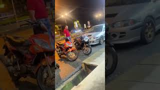 Brader Joe ni mesti minat Double RR TAK pun 2stroke 💨 kawasakininja rr motovlog shorts ytshorts [upl. by Ylicic]