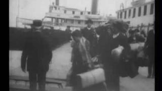 Arrival of immigrants Ellis Island [upl. by Netta]