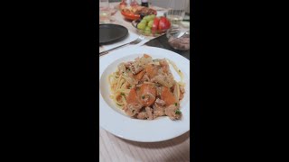 persimmon fig pasta [upl. by Issiah]