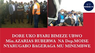 MinAZARIAS RUBERWA NA DEP MOISE NYARUGABO MU MINEMBWE [upl. by Aylsworth]