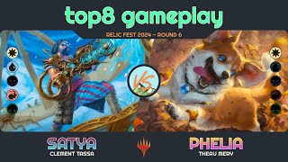 Satya vs Phelia  Relic Fest 2024  R6  Duel Commander  EDH│MTG│bitzelberg [upl. by Drauode561]