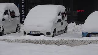 Hakkaride 263 yerleşim yerinin yolu kardan kapandı [upl. by Ynaffit]