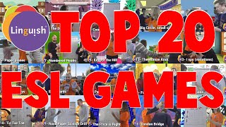 TOP 20 ESL games to get your students talking  Linguish [upl. by Aohk235]