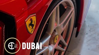 Aqui compran sus HIPERCOCHES los MULTIMILLONARIOS DE DUBAI  VIP Motors Dubai  0km FERRARI ENZO [upl. by Territus768]