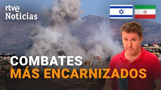 LÍBANO MUEREN 9 SOLDADOS de ISRAEL y 60 COMBATIENTES de HIZBULAH que LANZA 200 COHETES  RTVE [upl. by Camila829]