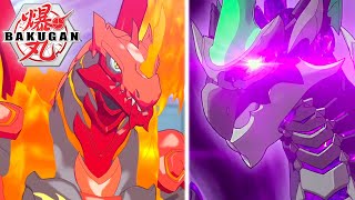 First Dragonoid vs Nillious Battle  Bakugan Evolutions  Anime amp Cartoons for Kids [upl. by Akiraa]