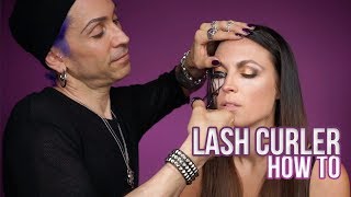 How to Use an Eyelash Curler  Makeup Tutorials [upl. by Francis]